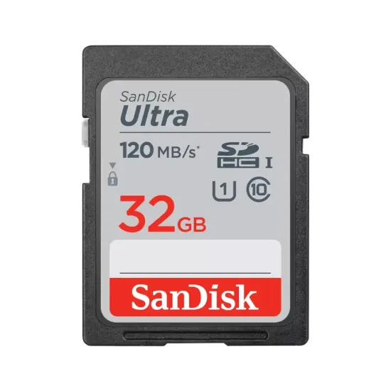 Sandisk 32GB Ultra SDHC UHS-I SD Card