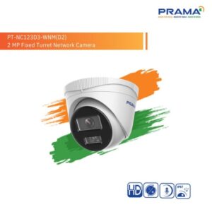 PRAMA IP DOME CAMERA 2MP HYBRID WITH MIC