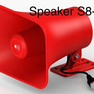 Speaker S8-8W Outdoor/ Indoor Two Way Audio CCTV Camera