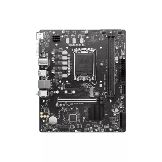 MSI PRO H610M-E DDR4 Motherboard For INTEL 12th | 13th | 14th GEN