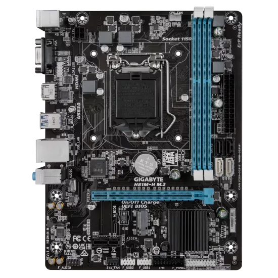 Gigabyte H81M H M.2 DDR3 Motherboard For Intel 4th Gen - Image 2