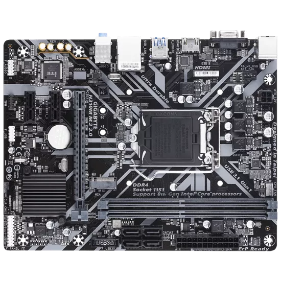 Gigabyte H310M M.2 2.0 DDR4 Motherboard For Intel 8th | 9th Gen - Image 2