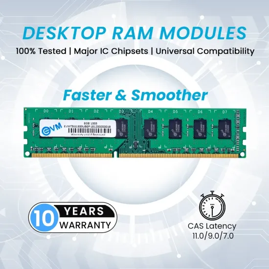 EVM Desktop Ram 8GB DDR3 1333Mhz - Image 2
