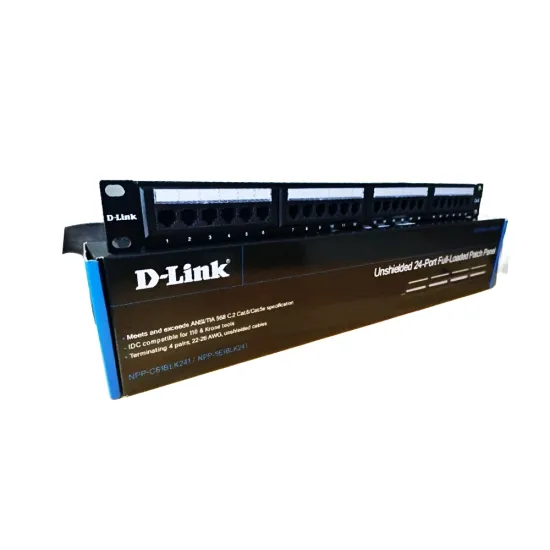 D-Link Cat6 Patch Panel
