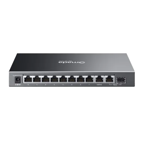TP-Link Omada Easy Managed Switch 10 Ports Gigabit with 8 PoE+ Ports (ES210GP) - Image 2
