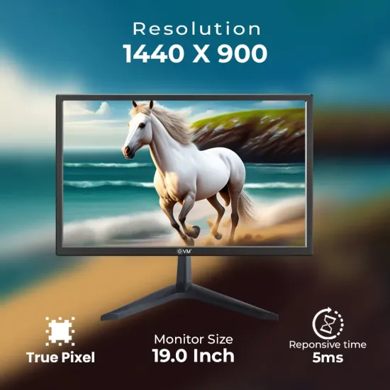 EVM LED Monitor 20" HD with HDMI | VGA (Grand 195) - Image 2
