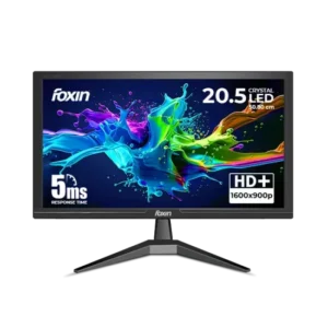 Foxin LED Monitor 20.5" 60Hz with HDMI | VGA (Crystal)