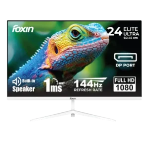 Foxin LED Monitor 24" FHD 144Hz with Speaker (Elite Ultra)