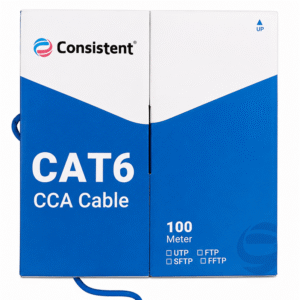 Consistent CAT6 CCA 100 Meters Cable