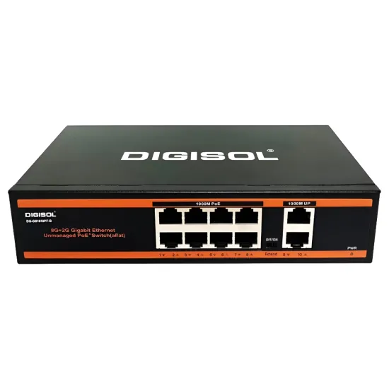 Digisol Poe Switch 8 Port 150w