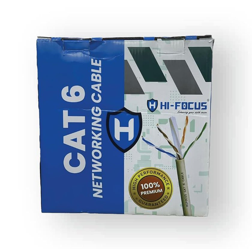 Hi-Focus Cat 6 Copper Outdoor Cable 305 Meter