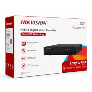 Hikvision Hybrid AcuSense 4ch 1 SATA H.265+ DVR (7204HUHI-M1/T)