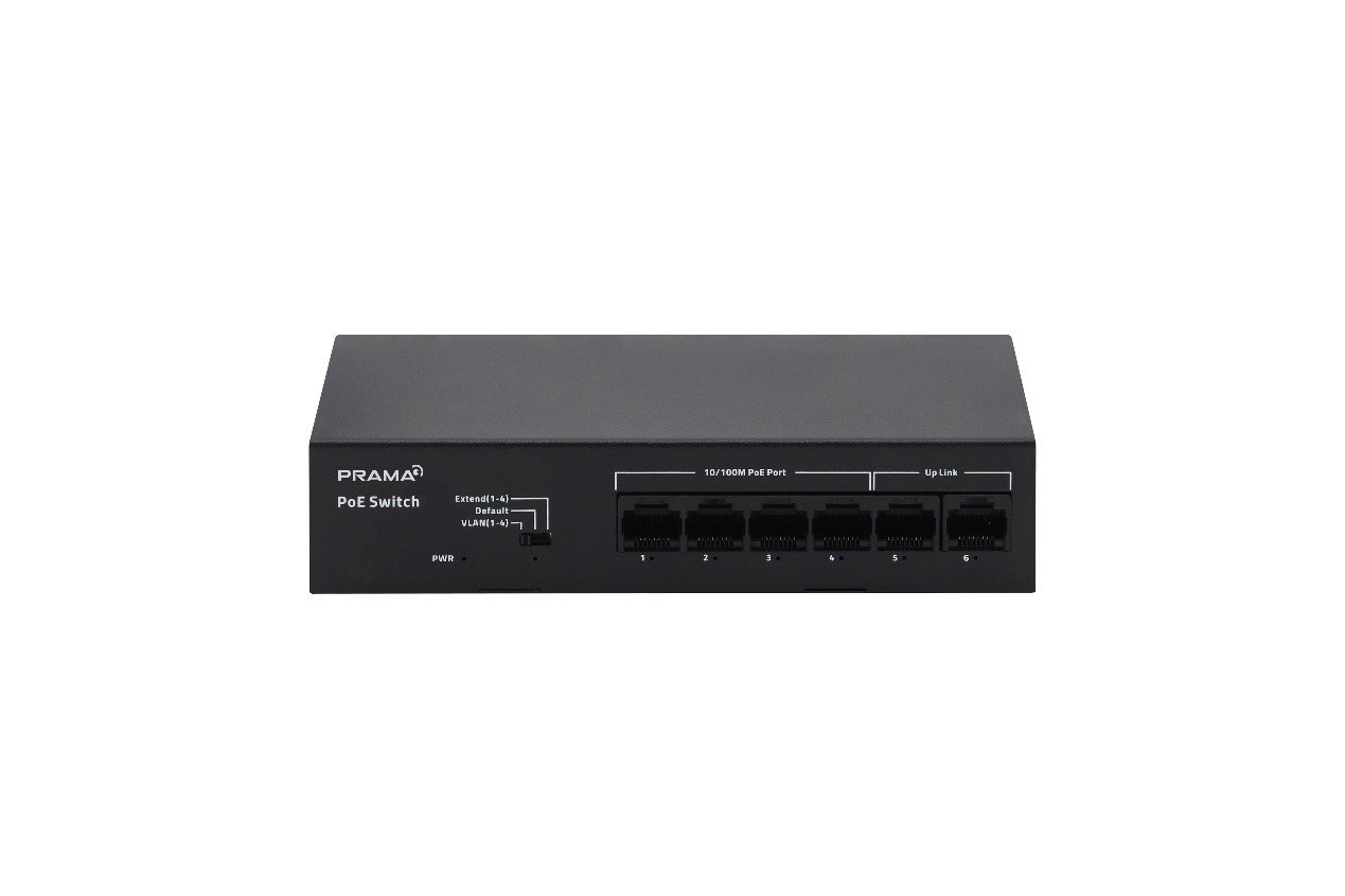 Prama Poe Switch 4 Port (4 FE + 2 FE Port) Normal - Image 2