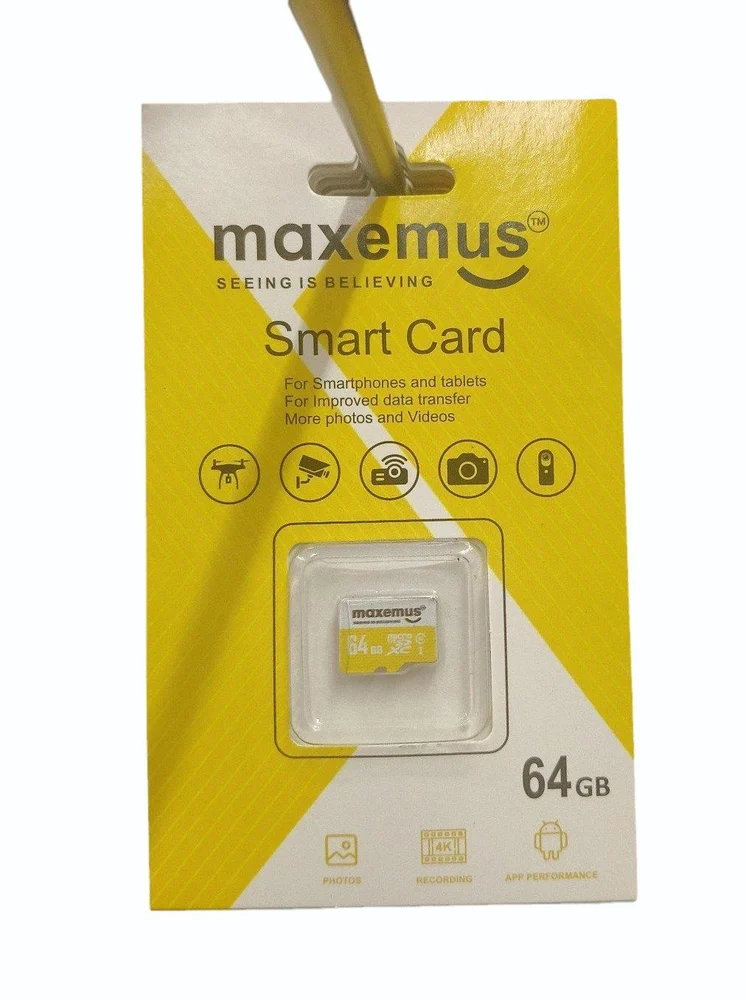 Maxemus 64GB Camera Memory Card