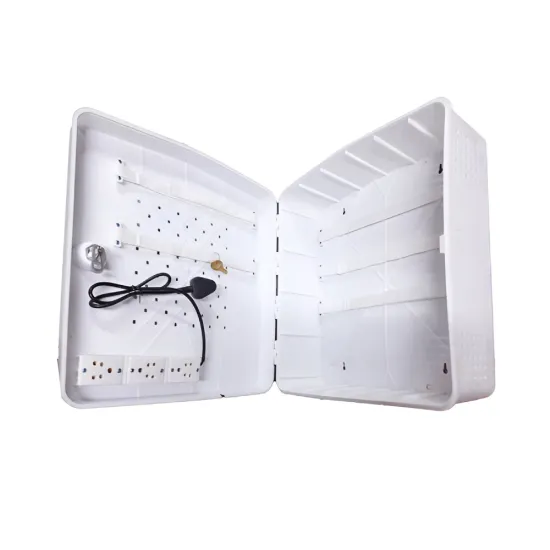 PVC Rack For DVR Poe Switch With PDU 3 Socket - Image 2