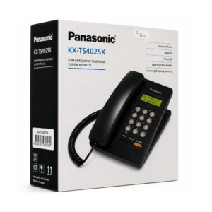 Panasonic Wired Telephone Set with Display Black (KX-TS402SX)