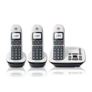 Motorola Wireless Telephone Set with answering Machine (3-Handset) CD5013+