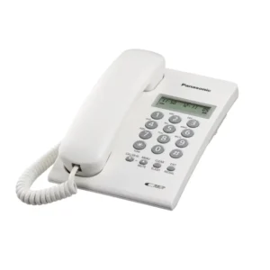Panasonic Wired Telephone Set with Display (KX-TSC60SX) White