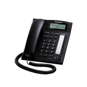 Panasonic Wired Telephone Set with Hands-Free Speakerphone (KX-TS880MX)