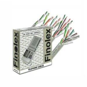 Finolex Telephone Cable PE Insulated 0.4mm 4 Pair 90m Grey