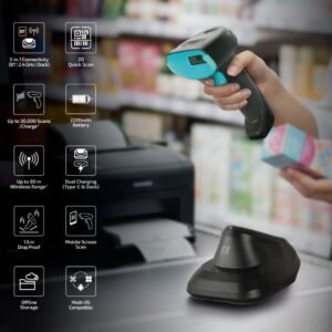 Iball Wireless Barcode Scanner 2D (Omni25) Bluetooth