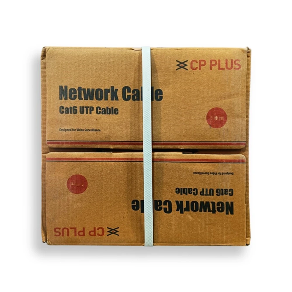 Cp-plus CAT6 Lan Cable 305m (Grey)