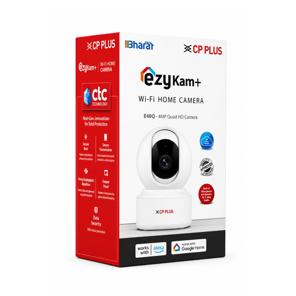 CP-Plus WiFi PT Camera 4MP with Two Way Talk (CP-E48Q)