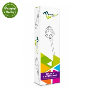 MULTYBYTE Laptop Power Cable 1.5M GREY (HEAVY)