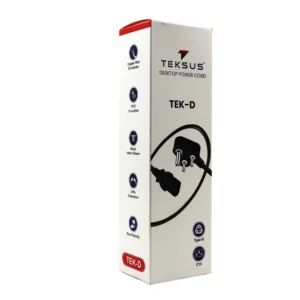 Teksus Desktop Power Cable 1.25m