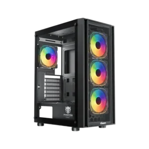 Foxin Gaming Cabinet Mid Tower ARGB Titan