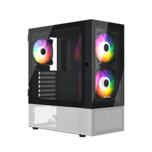 Ant Esports Mid Tower Cabinet (ATX, Micro-ATX, Mini-ITX) Pepper 5F