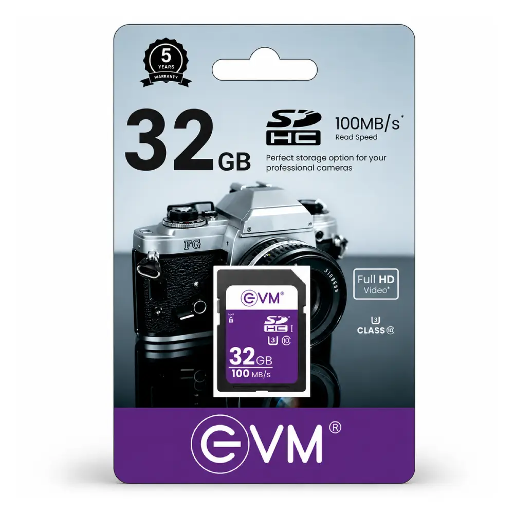 EVM SD Card 32GB For DSLR Camera (EVMSD/32GB)