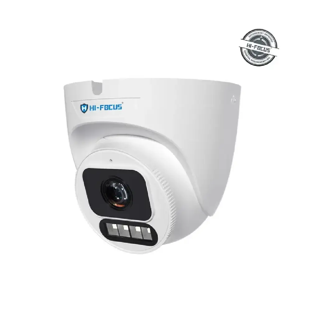Hi-Focus 4MP IP Hybrid Dome Camera 2.8mm with Two Way Audio (D3304-DLS-R1)