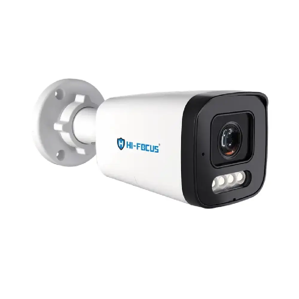 Hi-Focus 5MP IP Hybrid Bullet Camera with Mic 4mm (T4515-ADLS-I2)