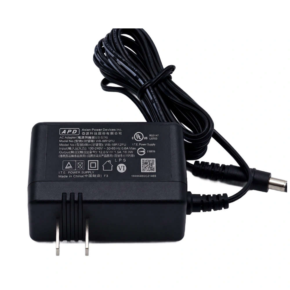 Power Adapter 18W | 12V/1.5A For External Hard Disk 3.5"