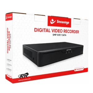 Secureye DVR 4Ch 1 SATA 5MP H.265+ (SR-XVR-104-5M)