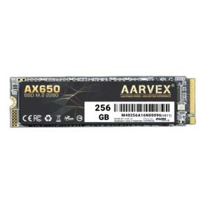 Aarvex Internal SSD 256GB NVMe 2280 (AX650)