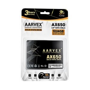 Aarvex Internal SSD 1TB SATA (AX650)
