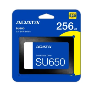 ADATA Internal SSD 256GB SATA (SU650)