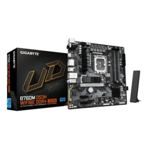 Gigabyte Motherboard B760M DS3H WIFI6E DDR4 GEN5 For INTEL 12th | 13th | 14th Gen