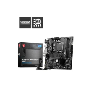 MSI B760M BOMBER WIFI DDR5 Motherboard For Intel 12th | 13th | 14th Gen