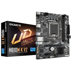 Gigabyte H610M K V2 DDR5 Motherboard For Intel 12th | 13th | 14th Gen