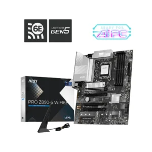 MSI Motherboard PRO Z890-S WIFI6E For Intel Ultra Processors