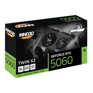 INNO3D Nvidia Graphic Card RTX 5060 8GB DDR7 Twin X2 Dual Fan