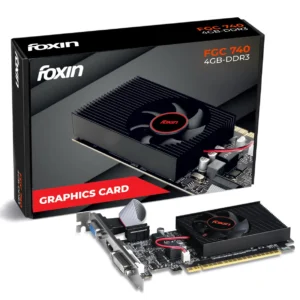 Foxin Nvidia Graphic Card GT740 4GB DDR3 with HDMI, DVI, VGA Port