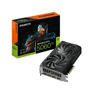 Gigabyte Nvidia Graphic Card RTX 5060 Ti 8GB DDR7 Windforce OC Dual Fan