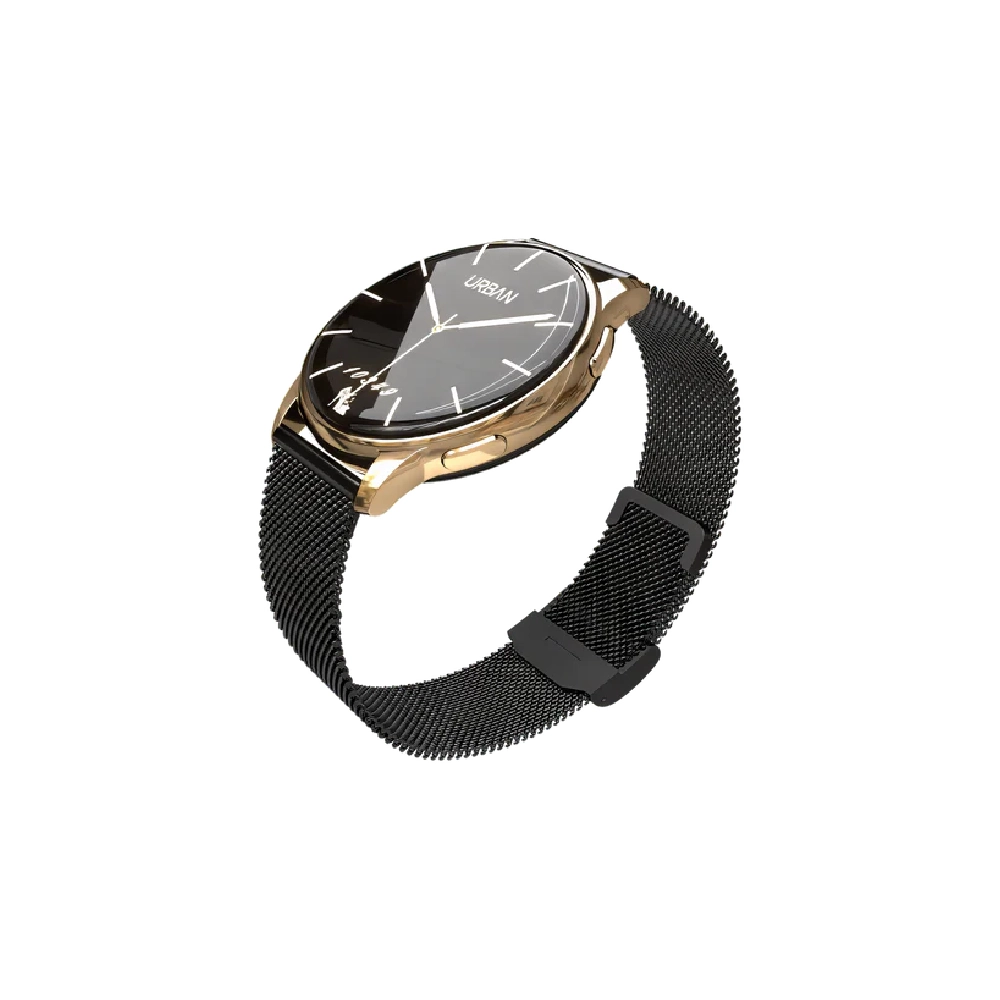 Urban Smart Watch 1.8" Amoled with BT Calling Onyx Gold