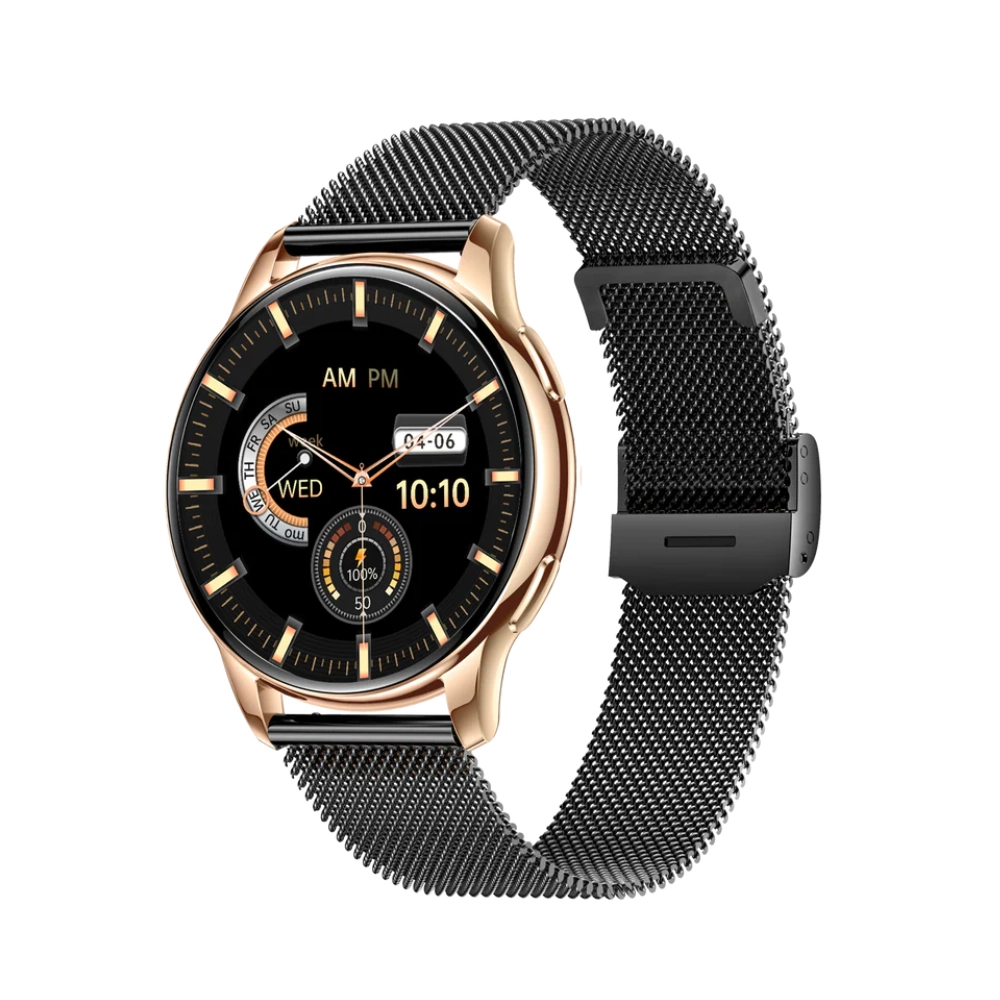Urban Smart Watch 1.8" Amoled with BT Calling Onyx Gold